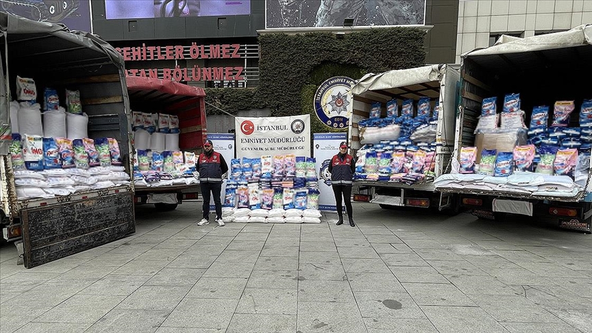 İstanbul'da 38,5 TON SAHTE DETERJAN ele geçirildi!