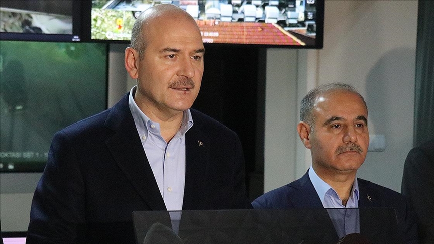 Bakan Soylu: Hatay'da düzenlenen "Kökünü Kurutma Operasyonu"yla 117 şüpheli yakalandı