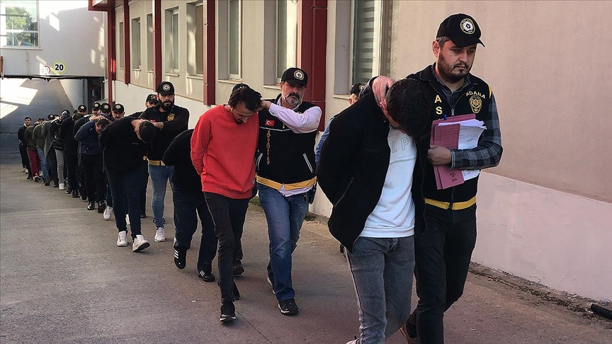 Adana merkezli 33 ilde, devre mülk dolandırıcılığı operasyonunda 55 zanlı yakalandı