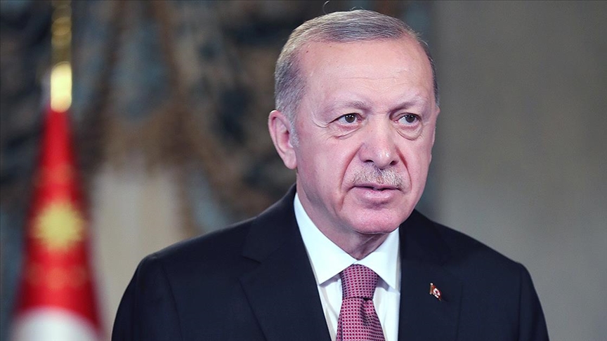 Erdoğan'dan şehit Binbaşı Mehmet Duman'ın ailesine başsağlığı mesajı