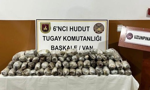 Van'da 47 kilogram uyuşturucu ele geçirildi