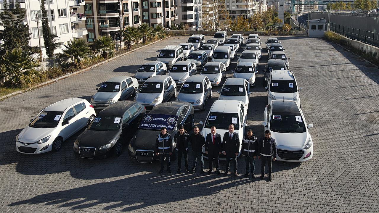 Şanlıurfa merkezli 16 İlde ''CHANGE'' araç operasyonu