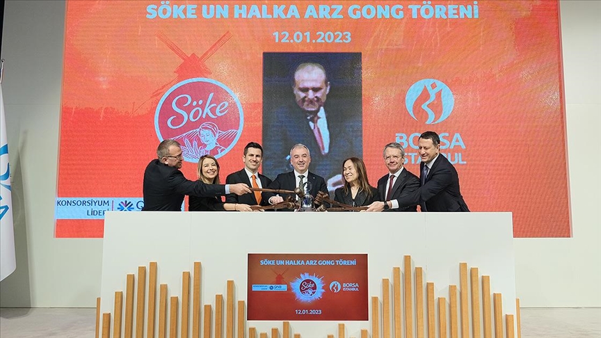 Borsa İstanbul'da gong Söke için çaldı