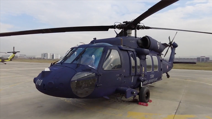 Hava Kuvvetleri Komutanlığı'na ilk T-70 tipi helikopter teslim edildi