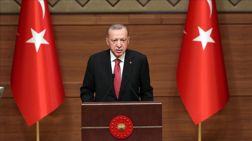 Cumhurbaşkanı Erdoğan: Cumhuriyetimizin ikinci asrını terakki devri haline dönüştürmekte kararlıyı