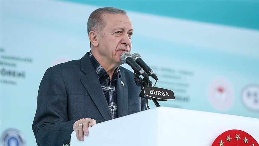 Cumhurbaşkanı Erdoğan: Kuraklık var, çare bizim de yaptığımız gibi baraj