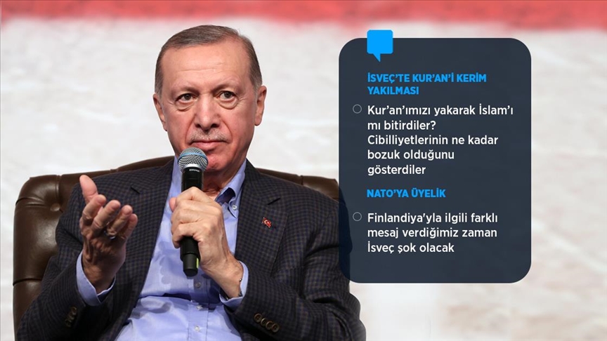 Cumhurbaşkanı Erdoğan: (Altılı masa) Size rağmen milletim hem aday hem de Cumhurbaşkanı yapacak