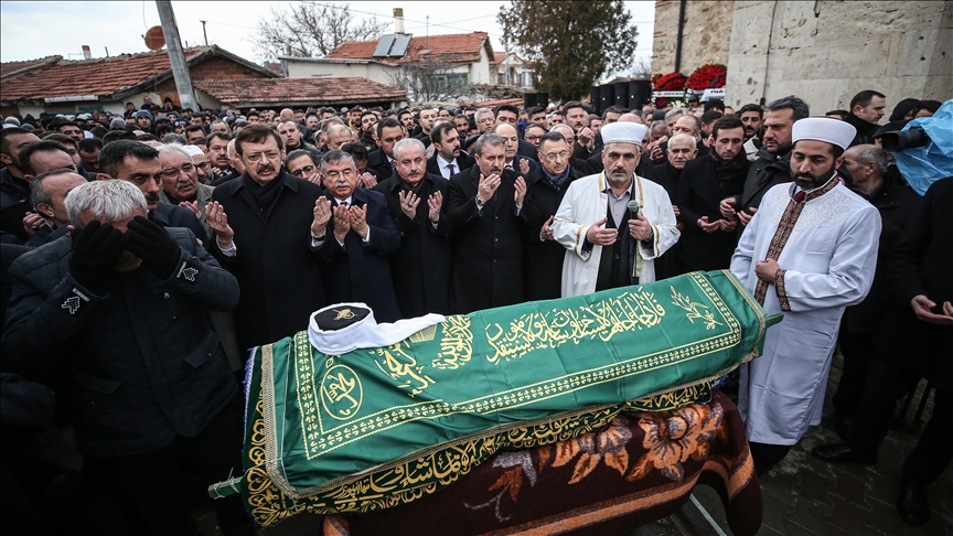 Destici'nin babası Ali İhsan Destici'nin cenazesi defnedildi