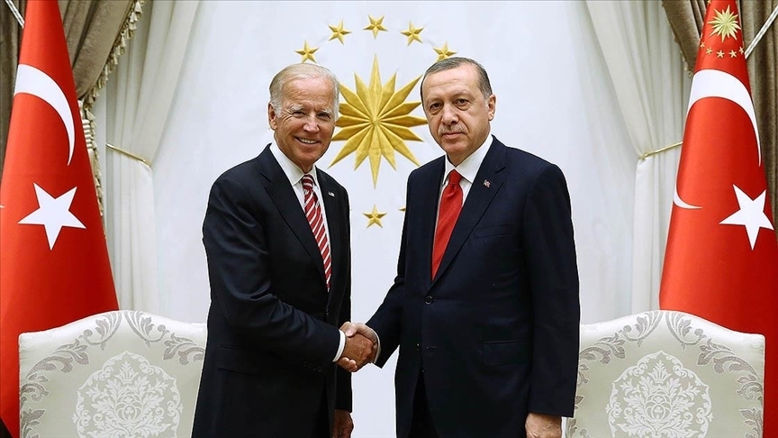 Biden'dan Cumhurbaşkanı Erdoğan'a geçmiş olsun telefonu