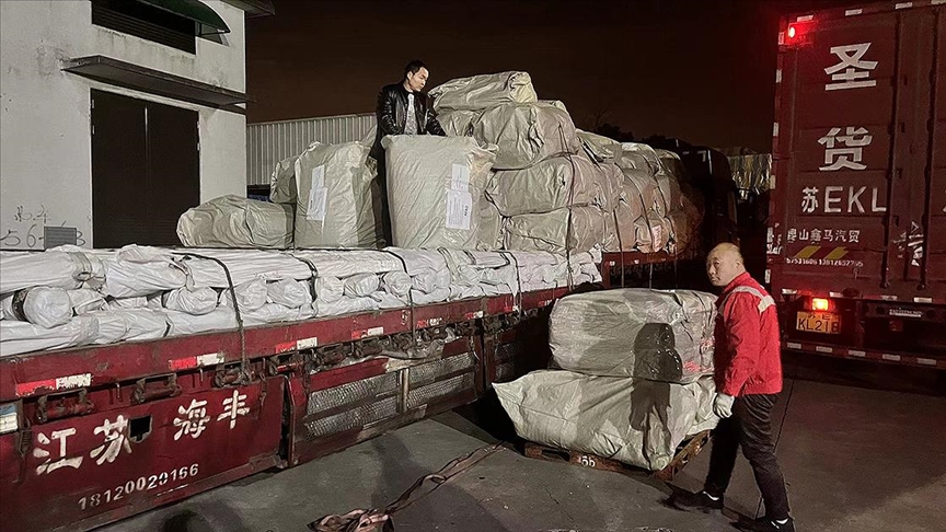 Çin'den ilk deprem yardımı sevkiyatı yol çıktı!