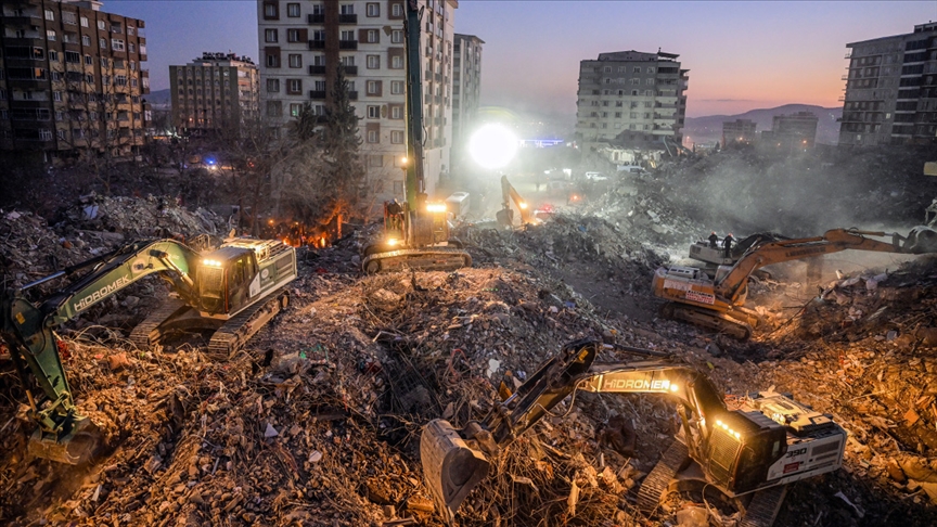 Deprem bölgesinden 100 Milyon Ton enkaz çıkması bekleniyor