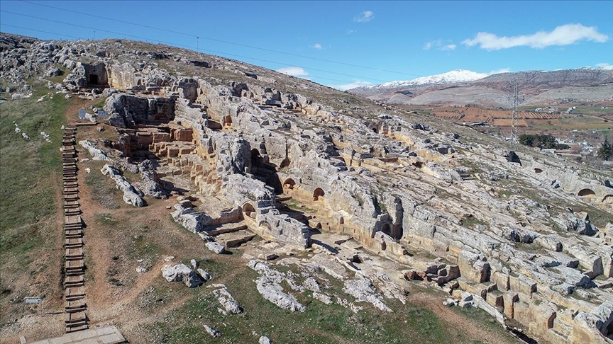 Adıyaman'daki Perre Antik Kenti depremde hasar görmedi