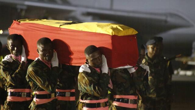 Hataysporlu Atsu'nun cenazesi ülkesi Gana'da törenle karşılandı