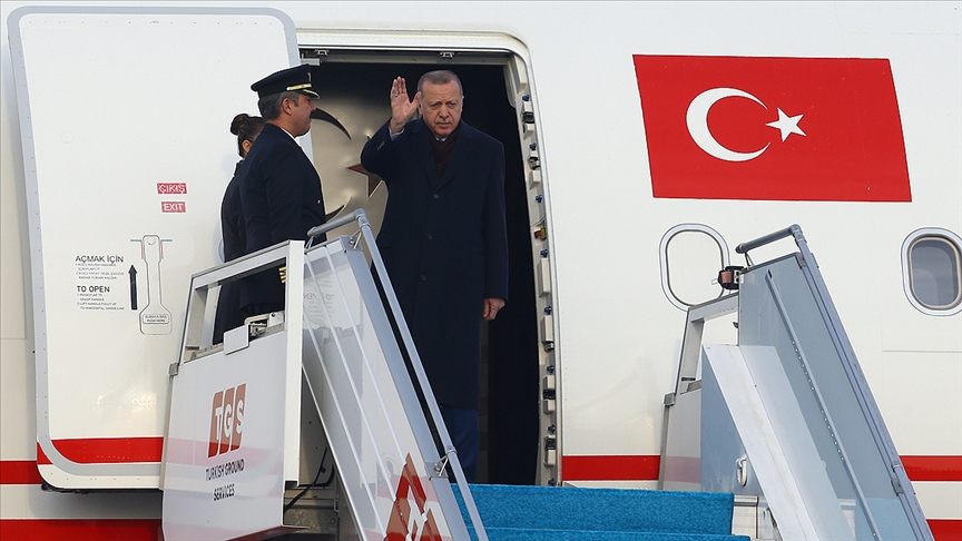 Cumhurbaşkanı Erdoğan, Kahramanmaraş merkezli depremlerden etkilenen Hatay'da