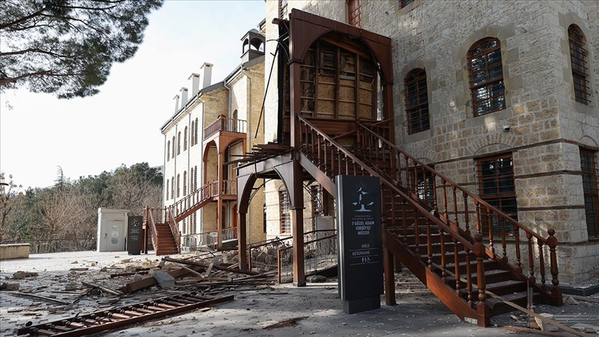 'Yedi Güzel Adam Edebiyat Müzesi' depremlerde zarar gördü