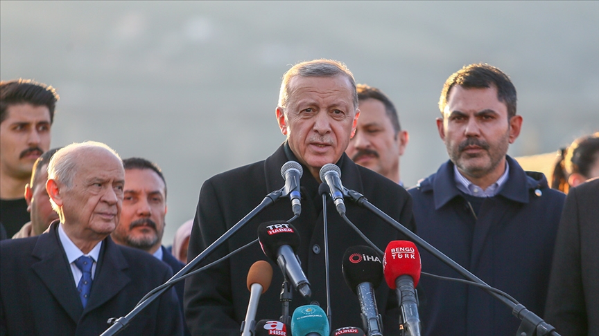 Cumhurbaşkanı Erdoğan: Hatay'da 183 bin konut ve 15 bin köy evi yapmayı planlıyoruz
