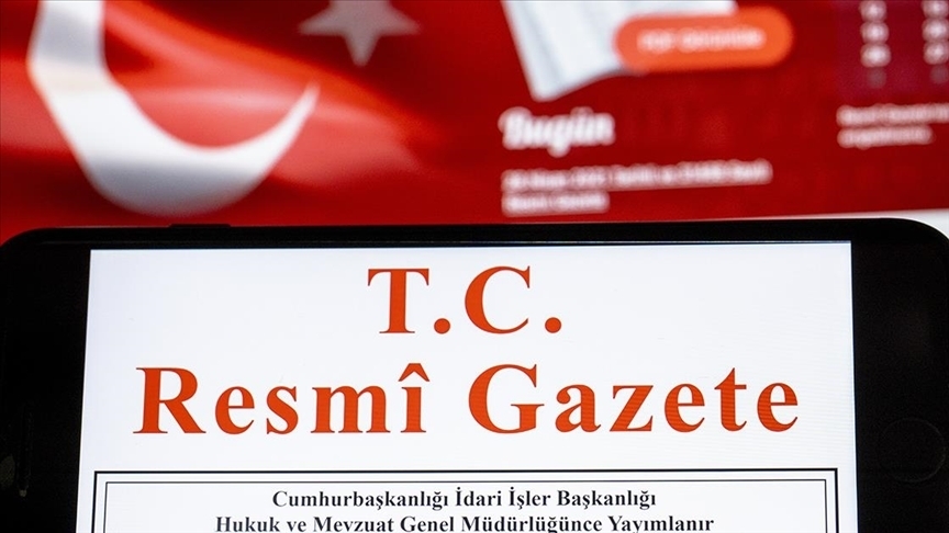 TBMM ve Cumhurbaşkanı Kararları Resmi Gazete'de