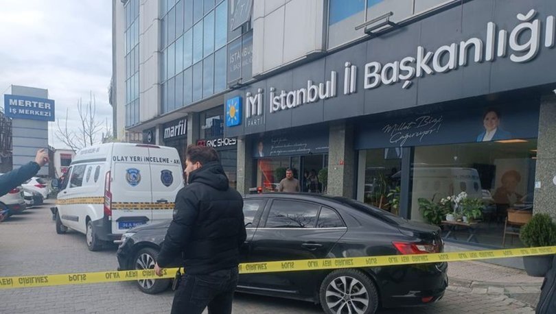 İYİ Parti İstanbul İl Başkanlığı'na silahlı saldırı