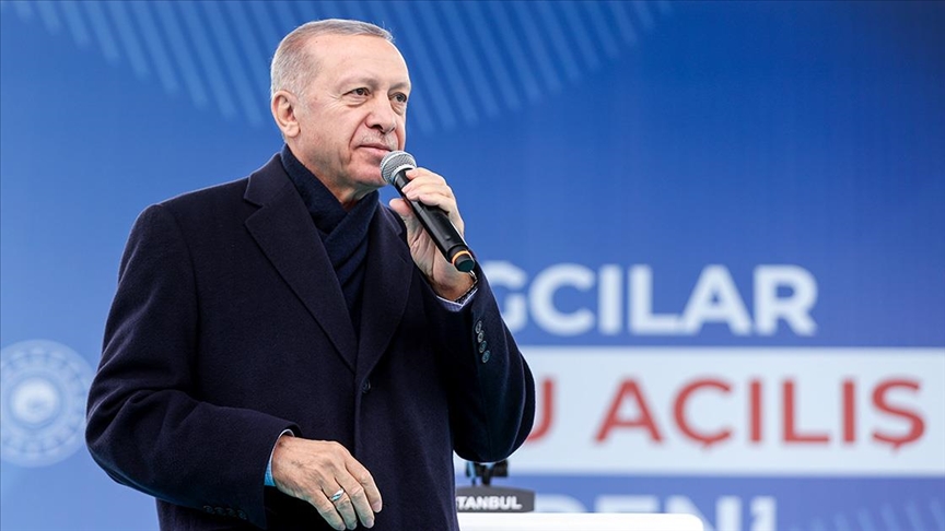 Erdoğan: Bir tarafta teröre nefes aldırmayan ittifak, diğer tarafta şer odaklarının desteklediği yapı var