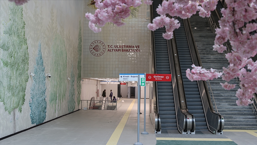 Cumhurbaşkanlığı'ndan açılışı gerçekleştirilecek Başakşehir-Kayaşehir Metro Hattı'na ilişkin paylaşım