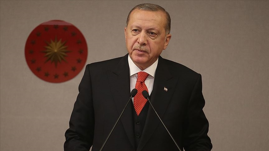 Cumhurbaşkanı Erdoğan, bayramlaşma programına telefonla bağlandı