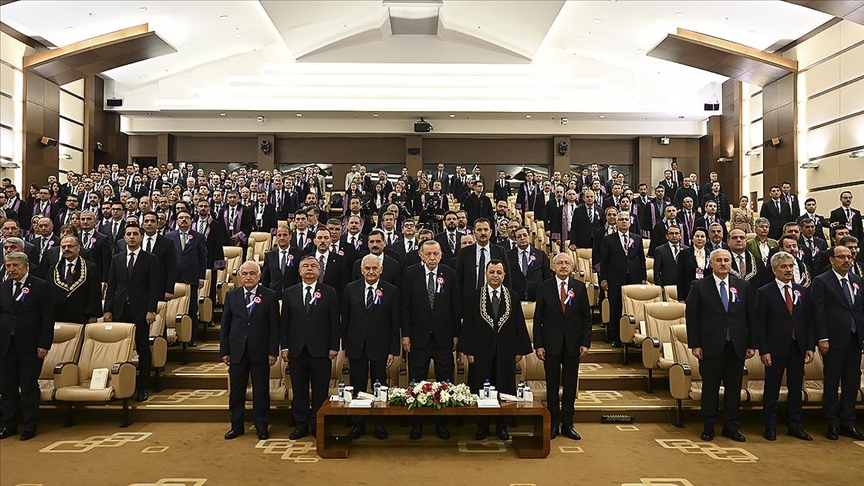 Anayasa Mahkemesi'nin 61. kuruluş yıl dönümü dolayısıyla tören düzenlendi