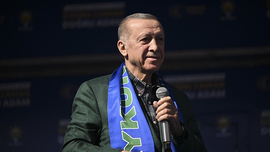 Erdoğan: 14 Mayıs büyük ve güçlü Türkiye idealinin ilk adımı olacaktır