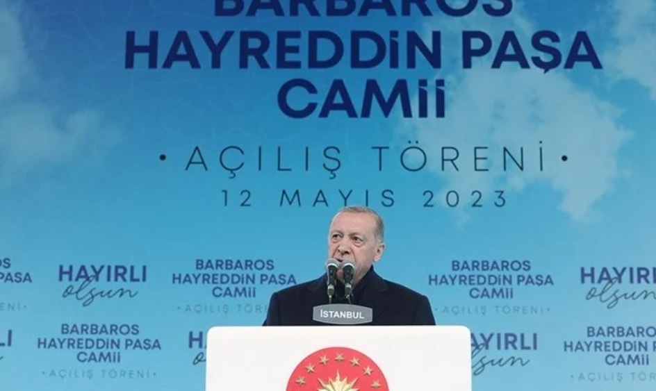 Cumhurbaşkanı Erdoğan, Barbaros Hayrettin Paşa Camisi'nin açılışını gerçekleştirdi