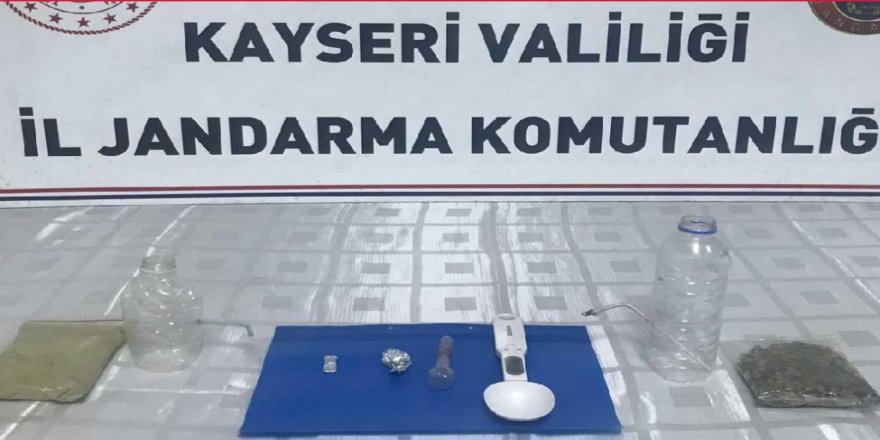 Kayseri'de uyuşturucu operasyonu düzenlendi