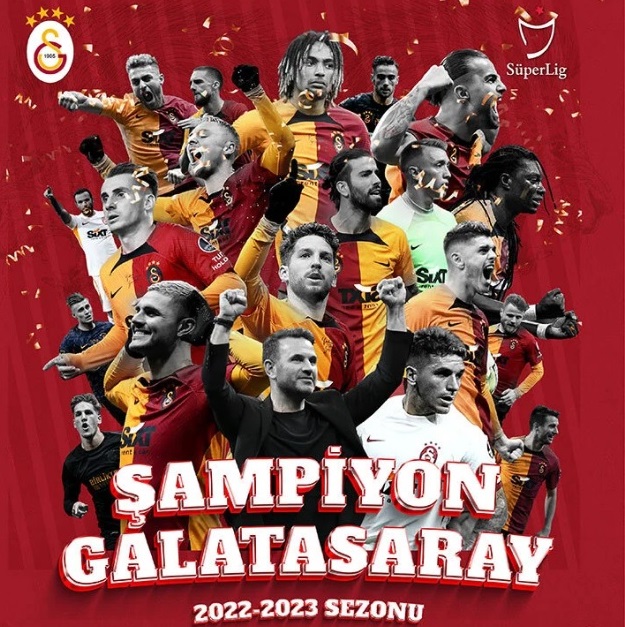 Galatasaray 23. Şampiyonluğuna Ulaştı!