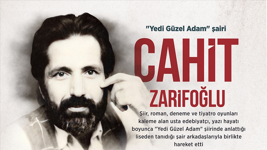 Türk şiirinin zarif şairi: CAHİT ZARİFOĞLU