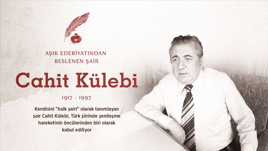 Halk şiirinin usta kalemi Cahit Külebi anısına..