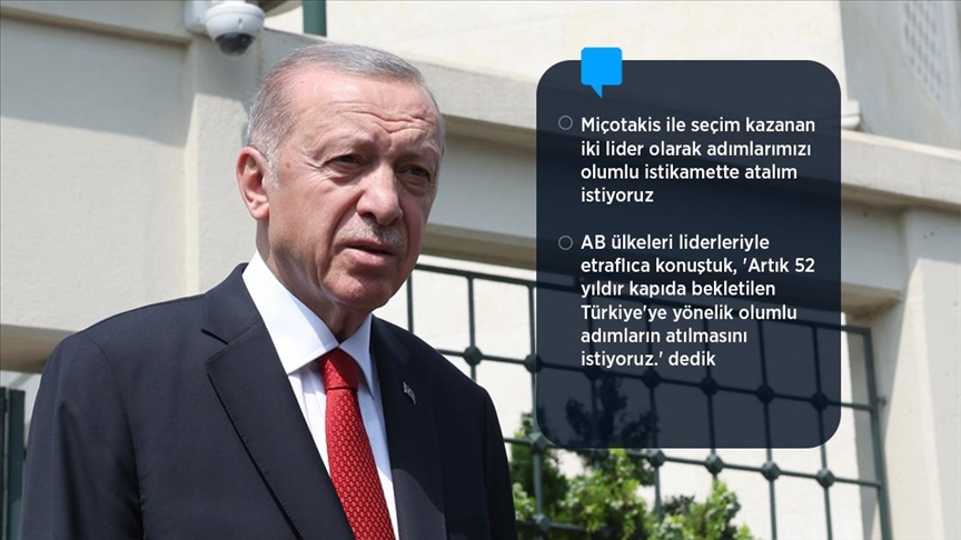 Cumhurbaşkanı Erdoğan: Putin ile Karadeniz Tahıl Koridoru'nun uzatılması konusunda hemfikiriz