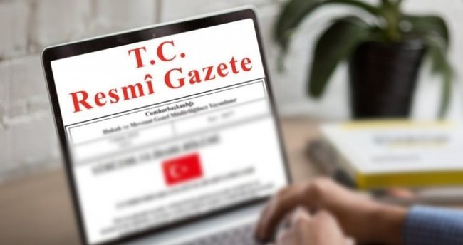 TEBLİĞLER RESMİ GAZETE'DE..