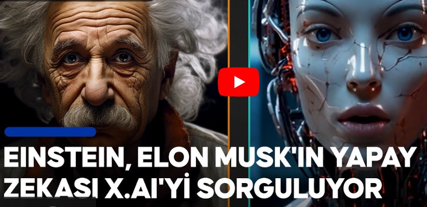 Einstein, Elon Musk'ın yapay zekası x.AI'yı sorguluyor!