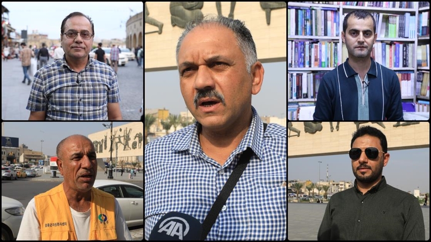 Gazze'de yaşananları "Soykırım" olarak niteleyen Iraklılar, İsrail'in durdurulmasını istiyor