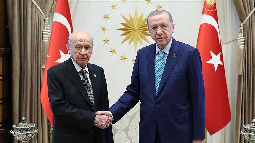 Cumhurbaşkanı Erdoğan, MHP Genel Başkanı Bahçeli ile görüşecek