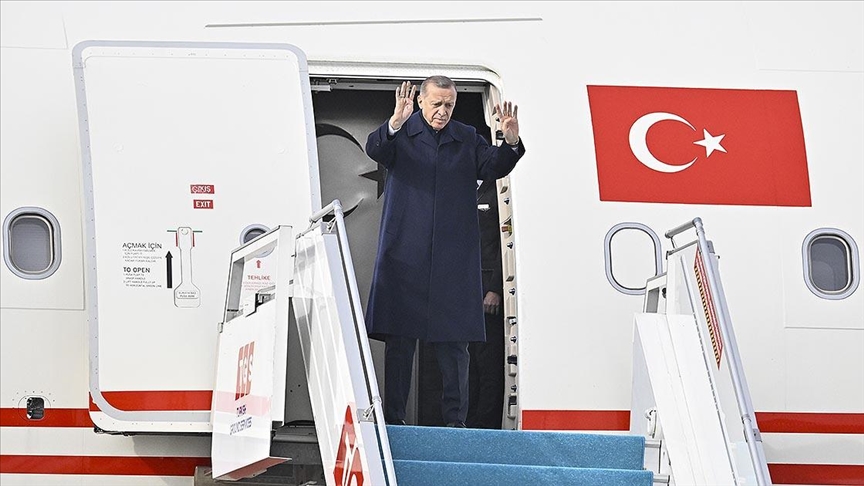 Cumhurbaşkanı Erdoğan Yunanistan'a gitti!