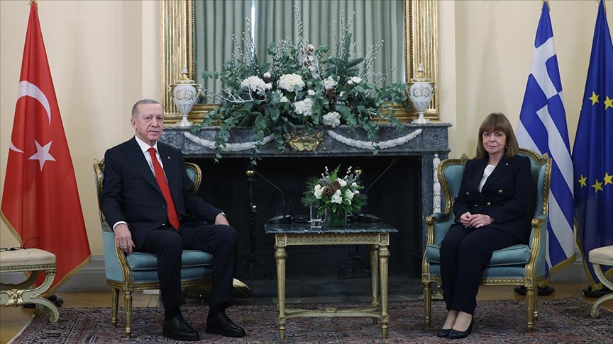 Erdoğan: (Yunanistan ile) Hangi alanlarda ne gibi adımlar atabiliriz bunları görüşeceğiz