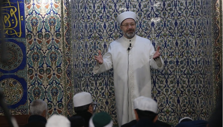 Diyanet İşleri Başkanı Erbaş: Kötülüğe karşı durarak duruş sergilememiz lazım