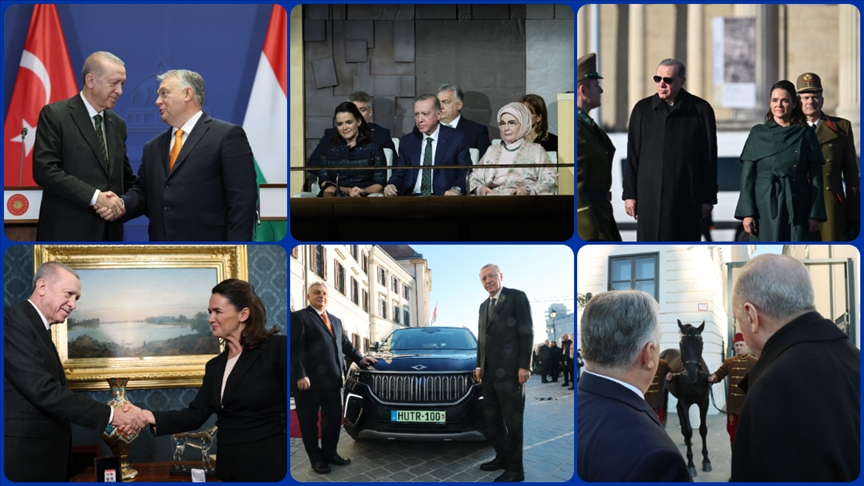 Erdoğan'ın Budapeşte ziyareti Macar basınında geniş yer aldı