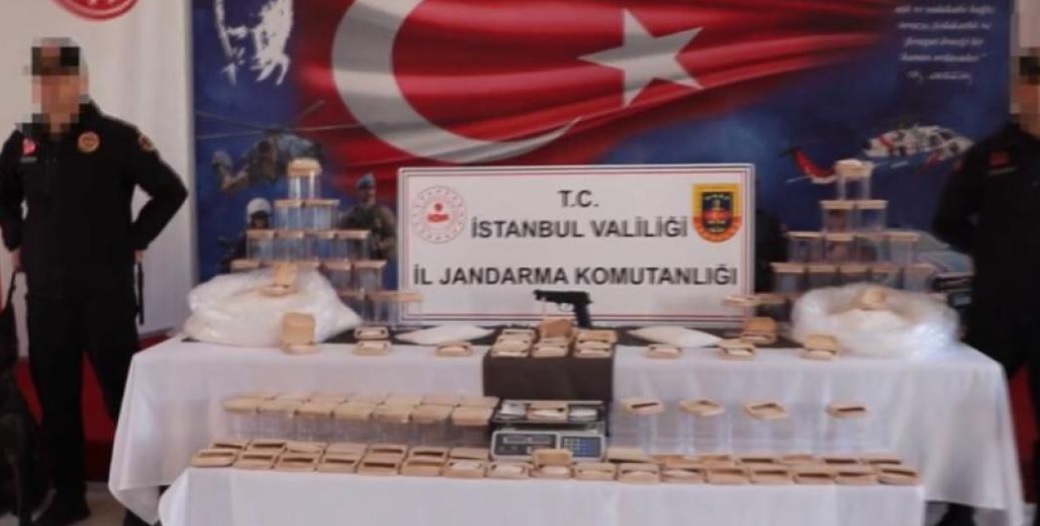 İstanbul'da 38 kilo uyuşturucu ele geçirildi!