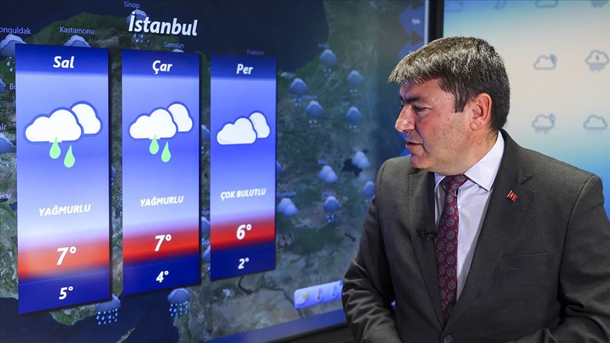 Türkiye bu hafta boyunca yağışlı sistemin etkisinde kalacak