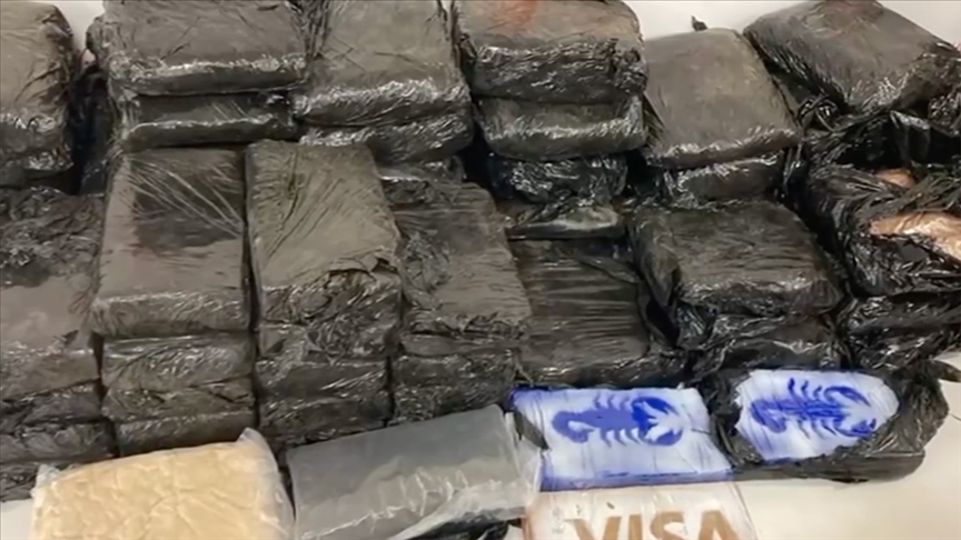 "Narkogüç-45" operasyonunda 109 kilogram kokain ele geçirildi!