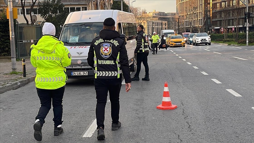 İstanbul'da okul servislerine yönelik denetim yapıldı