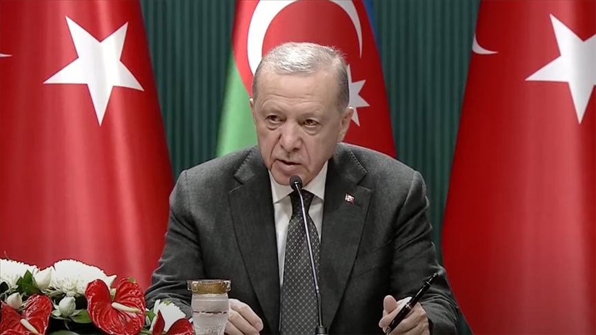 Cumhurbaşkanı Erdoğan ve Aliyev ortak basın toplantısında flaş mesajlar
