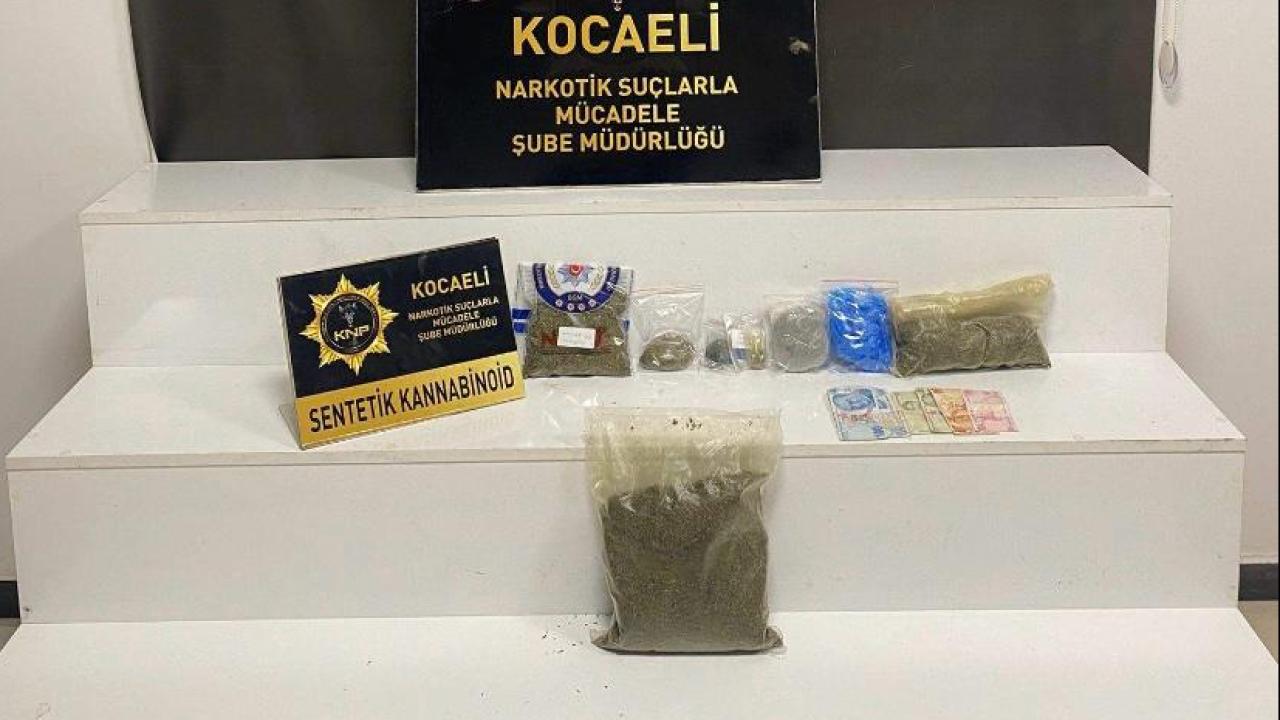 Kocaeli'de uyuşturucu operasyonunda 3 şüpheli tutuklandı