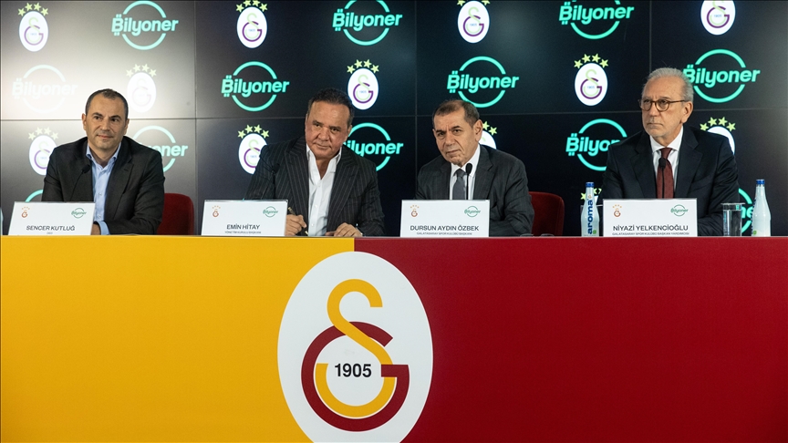 Galatasaray, Bilyoner ile sponsorluk anlaşması yaptı