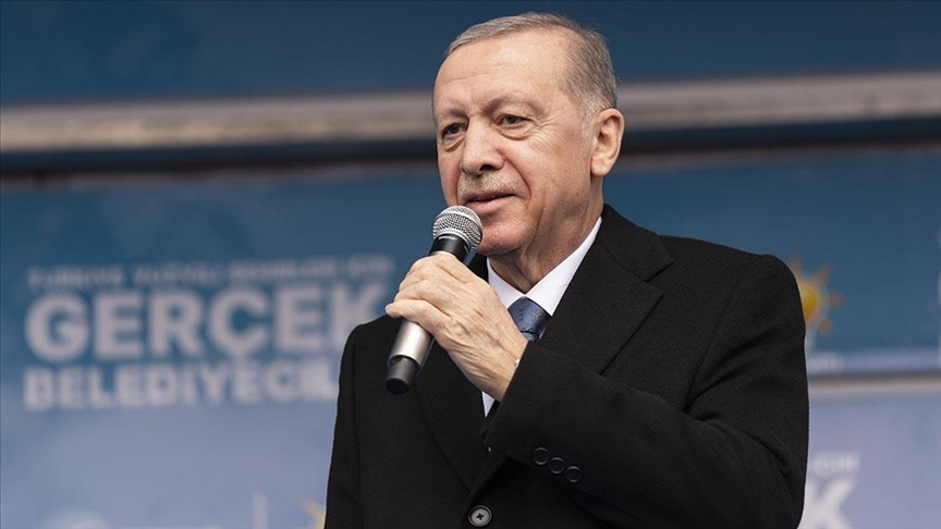 Erdoğan: Türkiye Cumhuriyeti vatandaşı herkese hizmet etmek görevimizdir