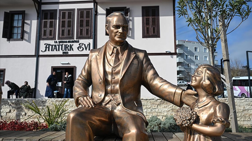 Atatürk'ün Selanik'te doğduğu evin birebir benzeri Çatalca'da ziyaretçilerini bekliyor